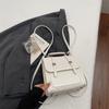 Schoolbag1011 new Korean version ins retro backpack women's fashion textured shoulder bag commuter casual small backpack