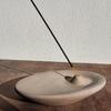 Oval Concrete Incense Stick Holder Incense Burner Stick Holder Line Plate Sandalwood Coil Base Yoga Studios Home Decoration Gift