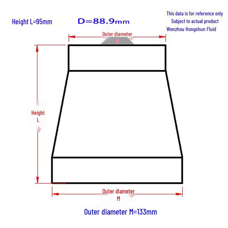 Hongshun 304 Stainless Steel Polished Concentric/Eccentric Reducer Pipe