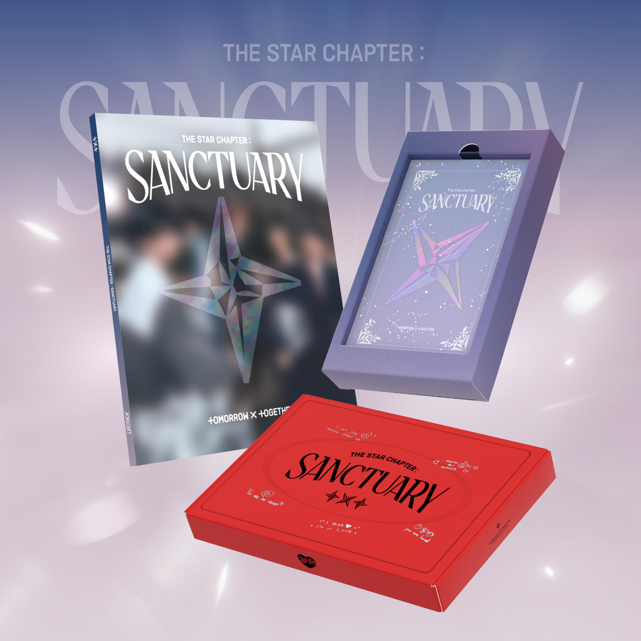 

TXT STAR SANCTUARY 3 SET SAVIOR LOVER [THE CHAPTER (KNIGHT / / ver.)] (Korean version)