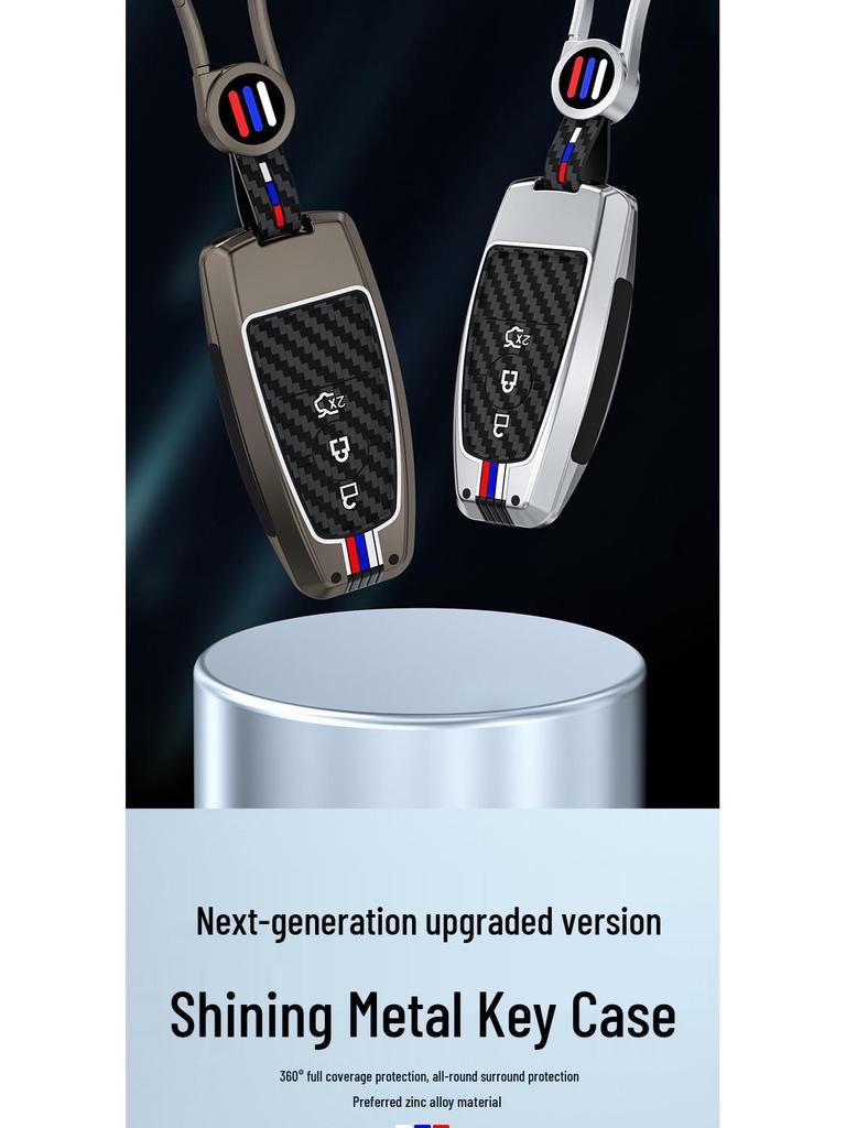 Ford Edge L Mondeo Focus Escort Explorer Key Case with Metal Buckle