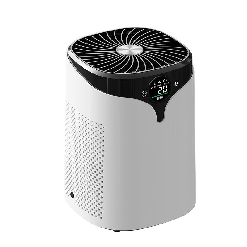 Hot Sale Desktop Air Purifier: Formaldehyde, Pet Hair & Odor Remover with Negative Ion Technology