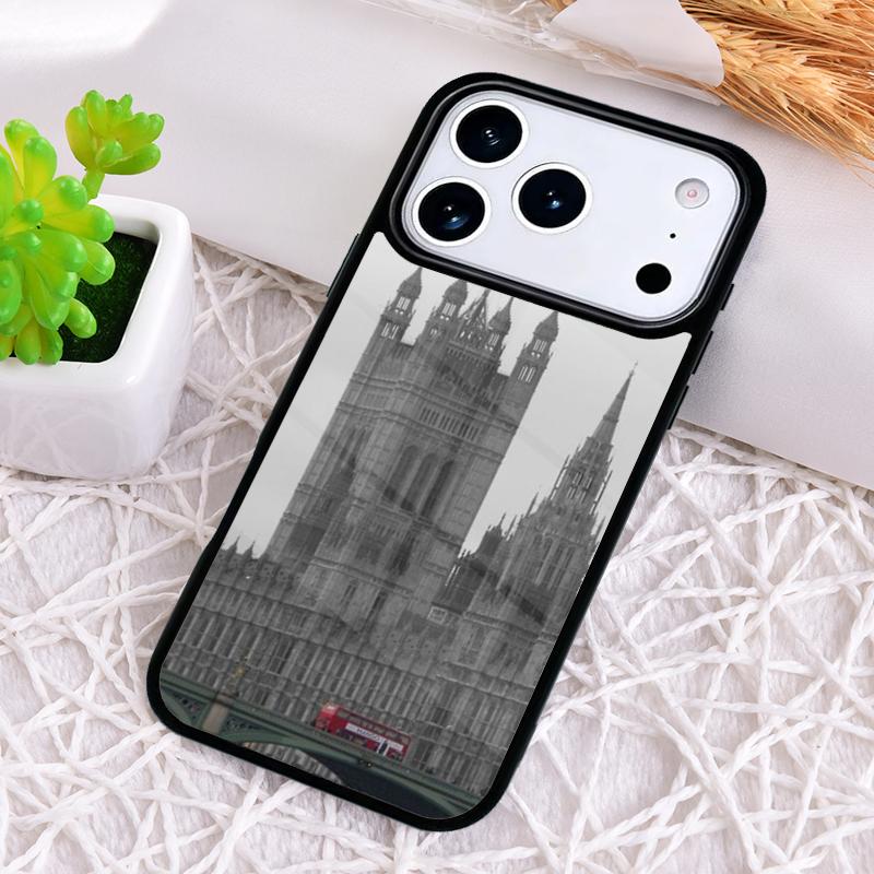 London big ben Bus Phone Case for iPhone 17 Air 16 15 11 12 14 13 Pro Max Shockproof Cover