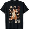 Harajuku Sushi Cat Japanese Kawaii Sushi Cat Tokyo T-Shirt