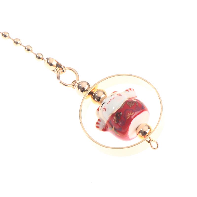 Lucky Cat Car Hanging Pendant Charm Good Luck Wealth Safety FengShui Lucky Cat Car Hanging Pendant Charm Good Luck Wealth Safety FengShui