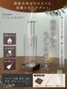 Boomie Enshizuku Hanging Glass Incense Holder with Brass Arm and Natural Walnut Wood Base for Stick Tabletop Decor