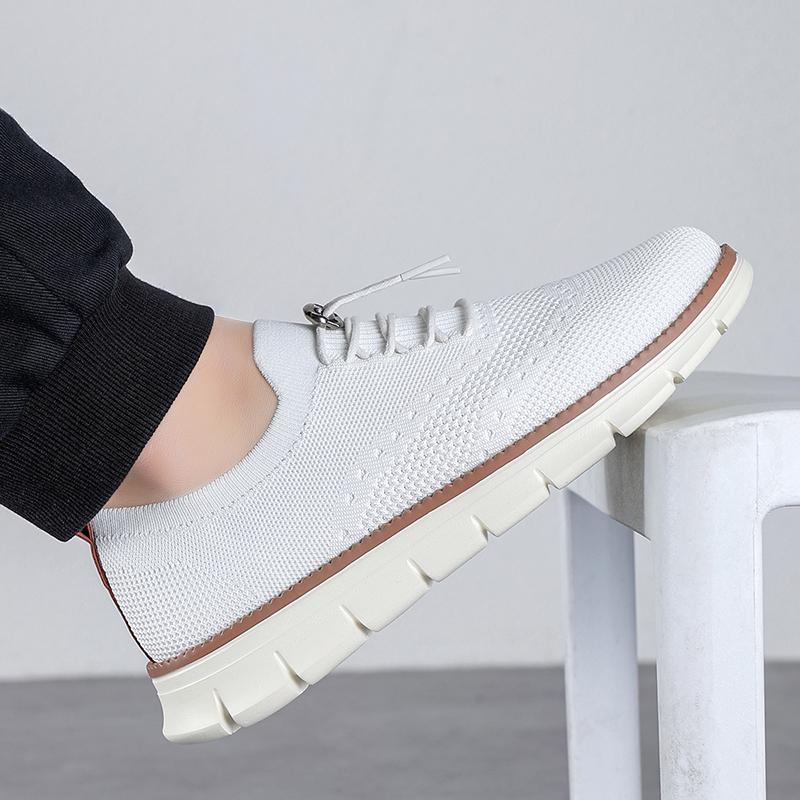 Men's Running Shoes Breathable Man Sports Sneakers Lace Up Comfort Casual Walking Shoes Athletic Training Footwear