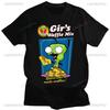 Niedliches Cartoon Invader Zim Gir Grafik T-Shirt Bild Baumwolle Damen Herren Retro T-Shirts Unisex Erwachsene Harajuku Spaß Mode Streetwear Tops