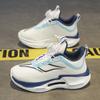 Spring and Summer Children's Breathable Sports Shoes Jue Ying Running Shoes Rotating Buckle Primary School Students Physical Education Class Leisure