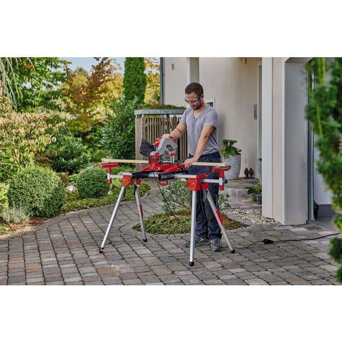 Einhell Piètement Stationnaire MSS 1610 Pour Scies À Onglet (Charge Max. 100kg)
