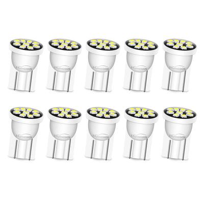 T10 194 LED Bulb 6V White 168 2825 W5W