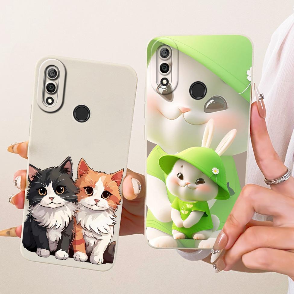 Casing For Huawei Y9 2019 Cover Luxury Fashion Cartoon Cute Funny Painted Silicone Phone Case For Huawei JKM-LX3 JKM-LX1 JKM-LX2