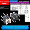 LED Luminous Tactile Switch 6x6x7/7.2mm Through-Hole Reset Button
