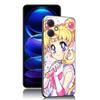 Θήκη Κινητού Σιλικόνης Μαύρη Anime Sailor Moon Για Xiaomi Redmi Note 10 11 11S 12 13 4G 8 9 11T Pro 5G Plus 8T 9S 10S 12S
