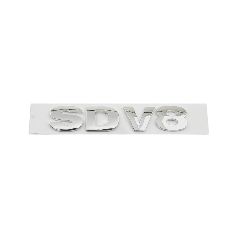 3D-ABS-Aufkleber für Kofferraum/Kotflügel (SDV8/SDV6) für Land Rover Discovery 4, Ranger Rover Sport und HSE