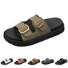 Sandals For Women Size Thick Soled One Strap Women'S Outdoor Fashionable Casual Hollow Open Heel Beach Fish Sandals For Woman
