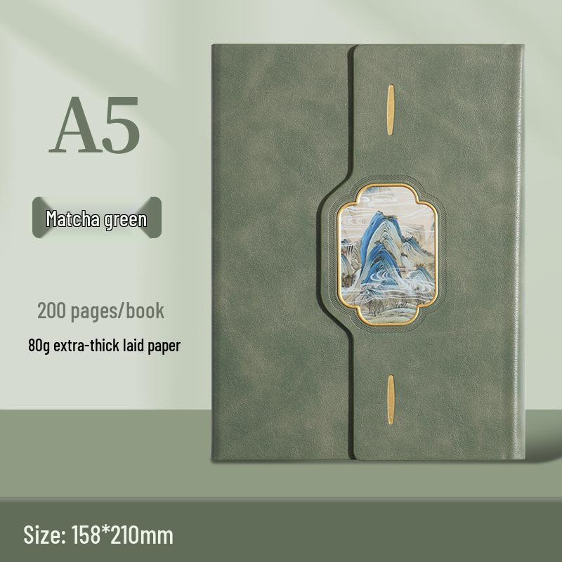 A5 National Style Business Notebook Gift Set