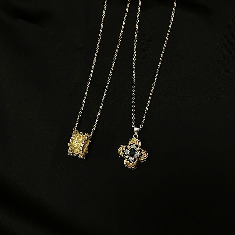 Collier Haut de Gamme Luxe Léger Nuit Étoilée Insomniaque Étoiles Simples Micro-Incrustées Zirconium Chaîne de Clavicule Tempérament de Niche