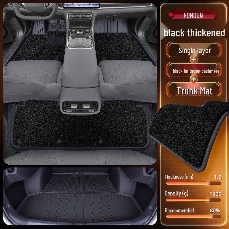 Floor Mats for Geely Galaxy A7 (2025) - TPE Car Interior Modification Accessory
