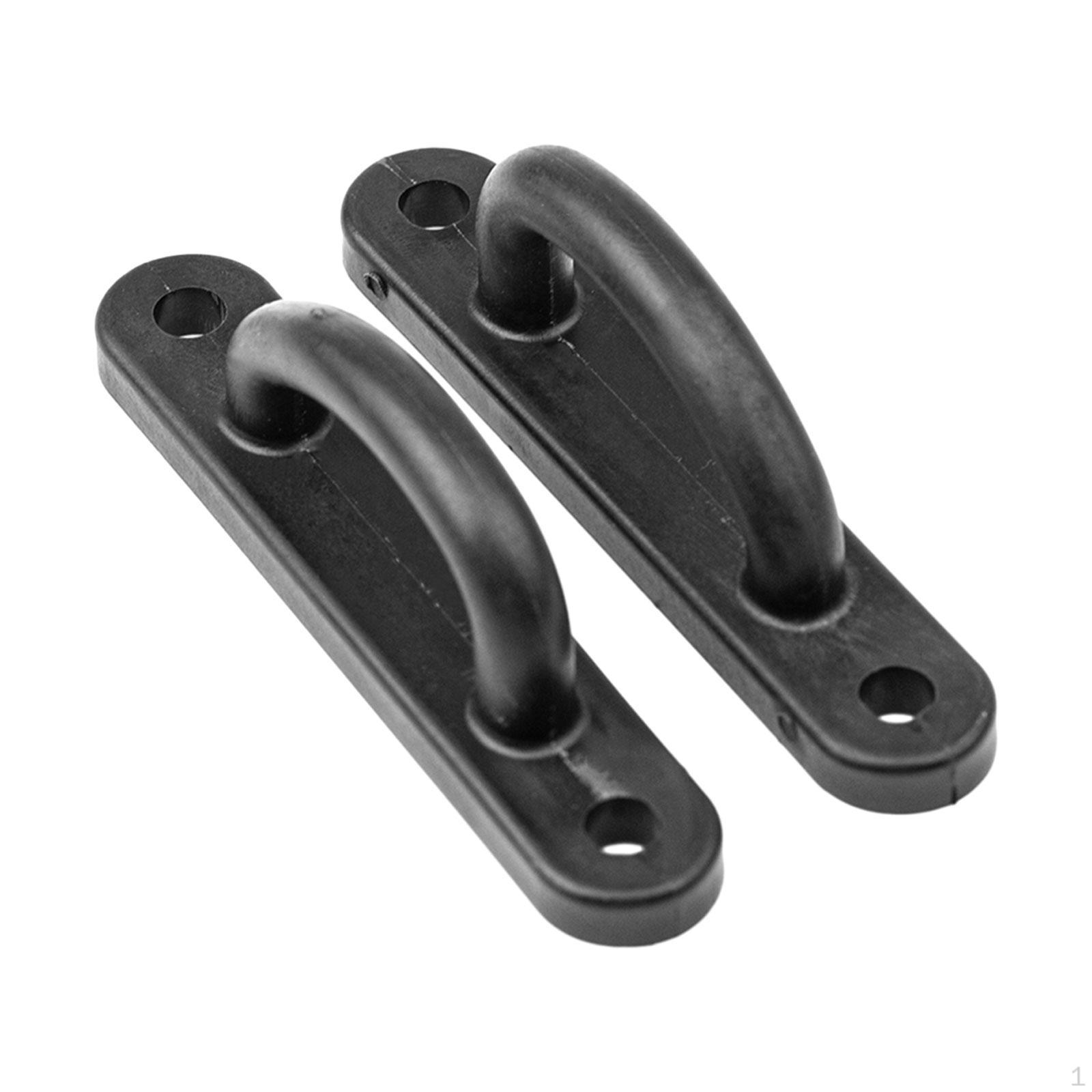 

2 Pieces Truck Caps Rotary Latch ,5423020000 ,Professional Accessories D Striker Plates Black for