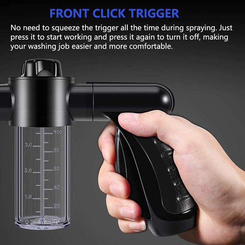 Tlaková hadice Tryska Pěnová pistole Trysková stříkací pistole 8v1 Dávkovač mýdla Zahradní zalévání Koně Pes Zvířata Nástroj na mytí aut Dropshipping