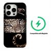 Leopardenmuster 2-in-1 Doppelschicht für Magsafe Handyhülle Für iPhone 17 Pro Max 16 Pro 15 Plus 14 13 mini 12 11 16E Mode Hülle