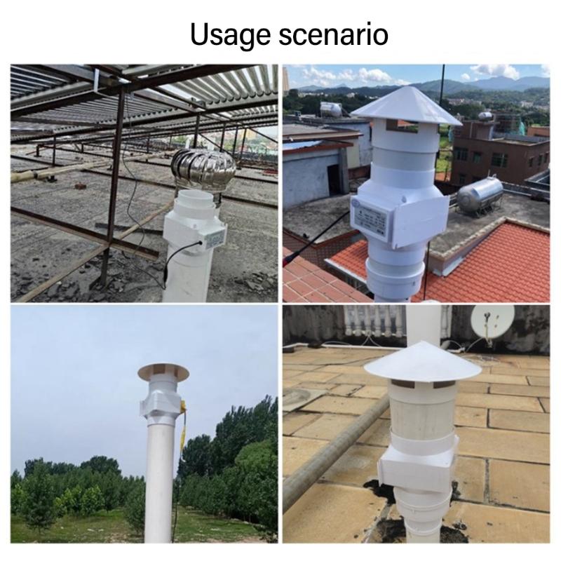 Ventilatore Estrattore d'Aria ad Alta Efficienza da 4 pollici per Soffitte, Cantine, Gabbie per Animali e Piccoli Spazi