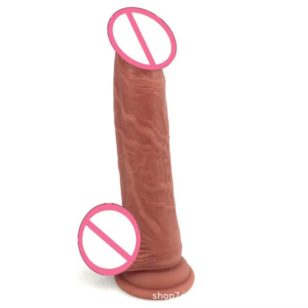 Realistic Soft Silicone Dildo Female Masturbator