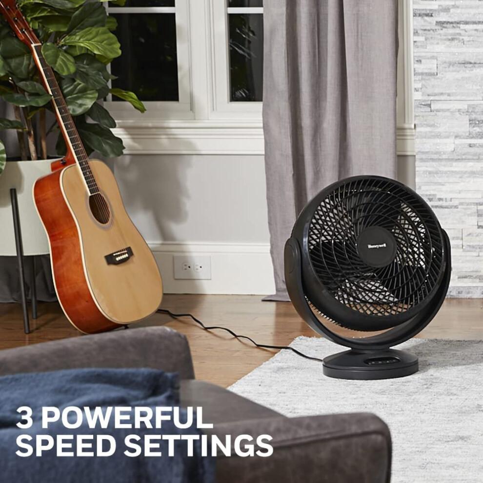 Honeywell Turbo Force Digital Oscillating Floor Fan (Small, Personal Fan for Home or Office with Remote Control and Electronic...