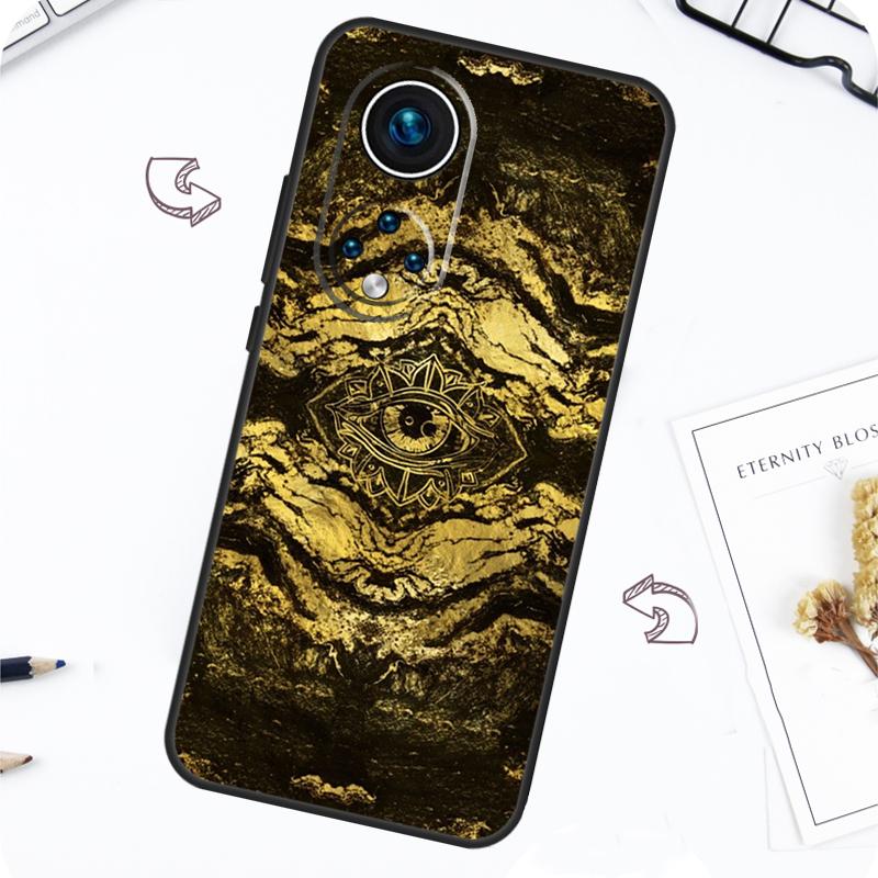 Pyramid Eye Symbol Case For Honor Magic 7 Lite 5 6 Pro Honor 200 50 70 90 Lite X8b X9a X8a X8 X9 X9c X9b Cover