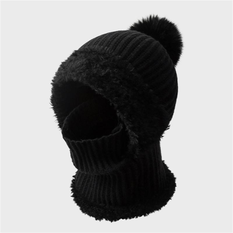 Balaclava Warm Hat Trapper Hat Stylish Cap Warm Hat Ushanka Hat for Outdoor Winter Mask for Skiing Camping Hiking