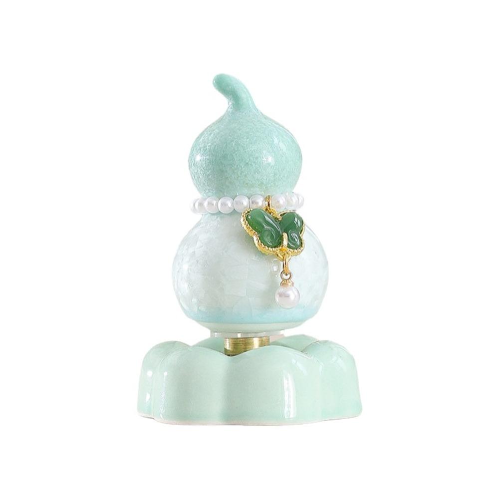 

Multicolored Ceramic Calabash Statue Exquisite Ceramic Figurine Mini Gourd Ornament Car Ornaments Style 11