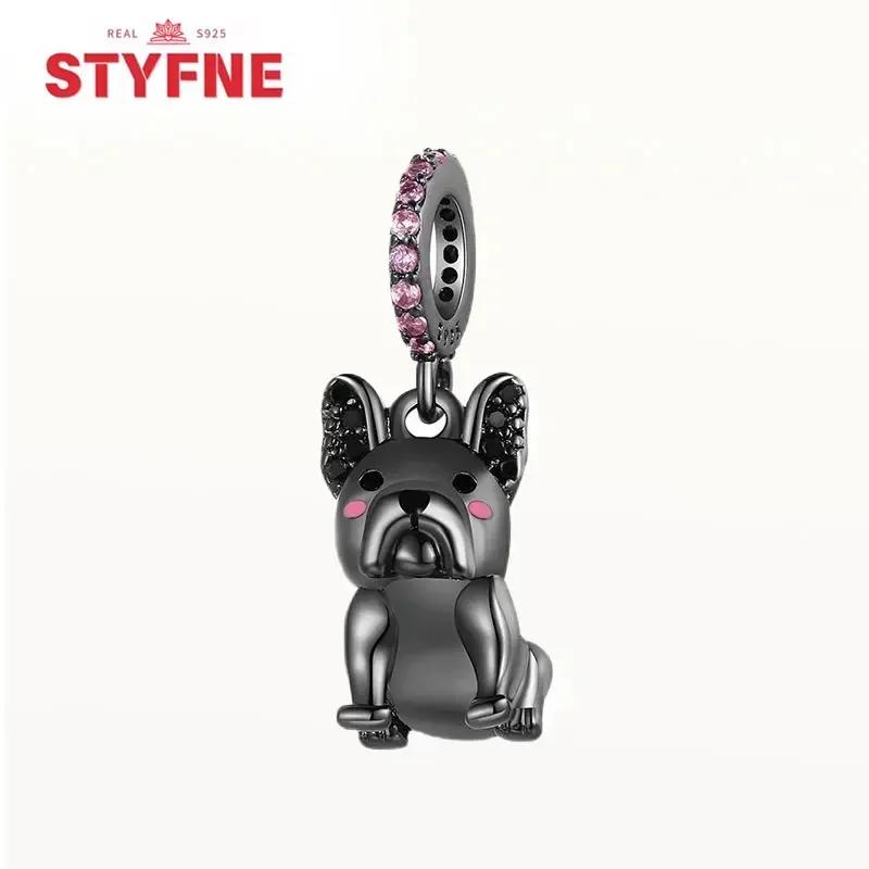 Copper Black Cat Collection Charm Bead Charms for Authentic Bracelets for Women Fine Jewelery Making Gifts High Quality