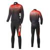 Fleece Cycling Jacket Pants Set Warm Breathable Reflective Outdoor Bike Wear Ride