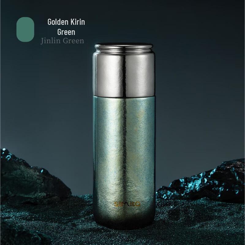 Simita Pure Titanium Insulated Tea Infuser Mug