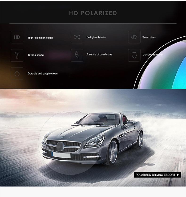 New Style: 1PC Plastic Polarized Sunglasses Unisex Trendy Versatile Retro Style