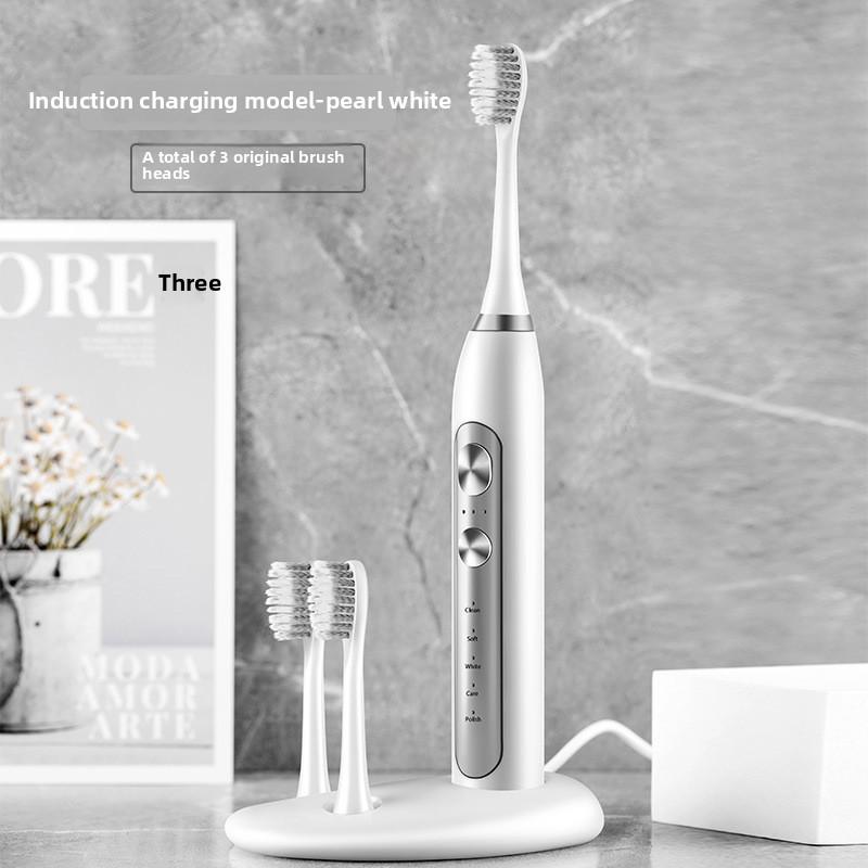 Ultrasonic Electric Toothbrush Induction Adult Rechargeable Vibration Soft Hair