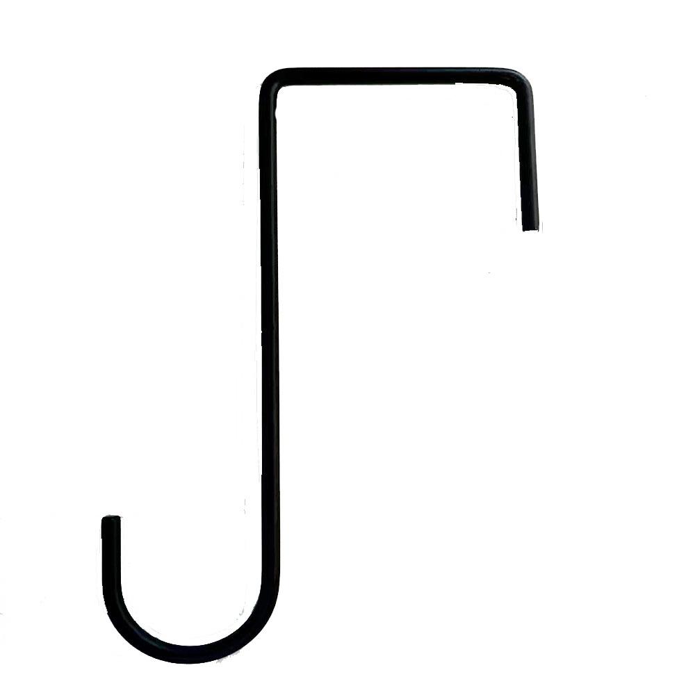 3pcs Iron Fence Hooks Durable Railing Hooks Gardening Accessories Fence Flower Groove Hooks  Home