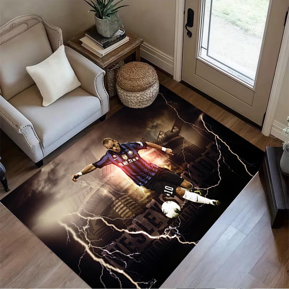 Powerful Soccer Kick Carpet Suitable for Dormitory Study room Entryway Living Rooms Anti-slip Rug Office home decor