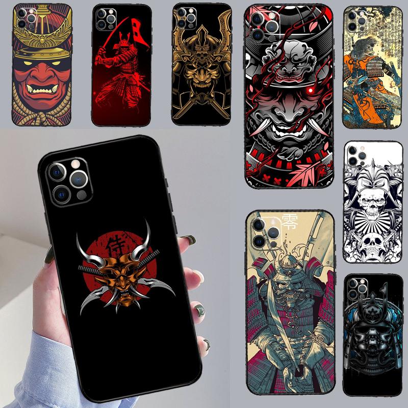 Samurai Mask Demon For Huawei Nova Y60 Y70 Y90 Y72 Y73 Y61 Y91 7i 8i 11i 12i 12s 9 10 SE P20 P30 P40 Lite Case