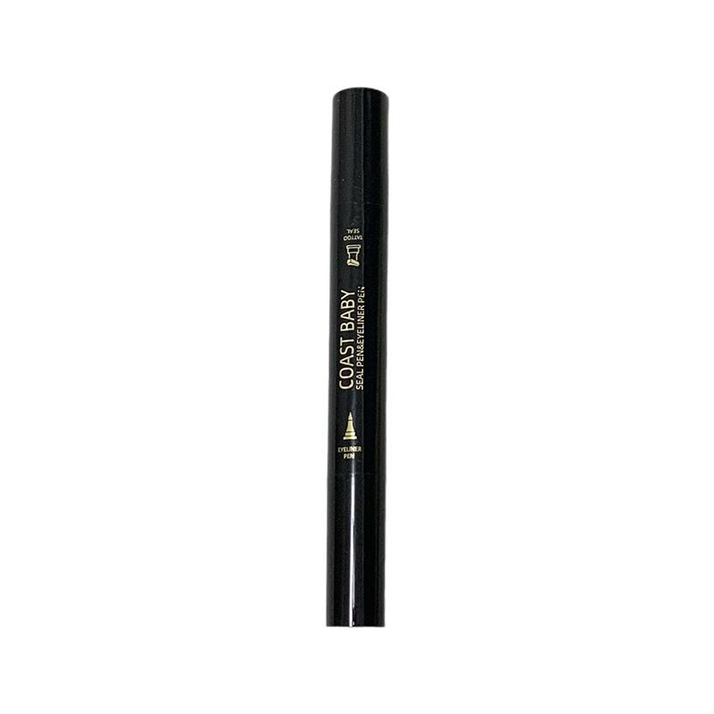 COAST BABY Dual-Ended Waterproof Quick-Dry Smudge-Proof Liquid Eyeliner Pen