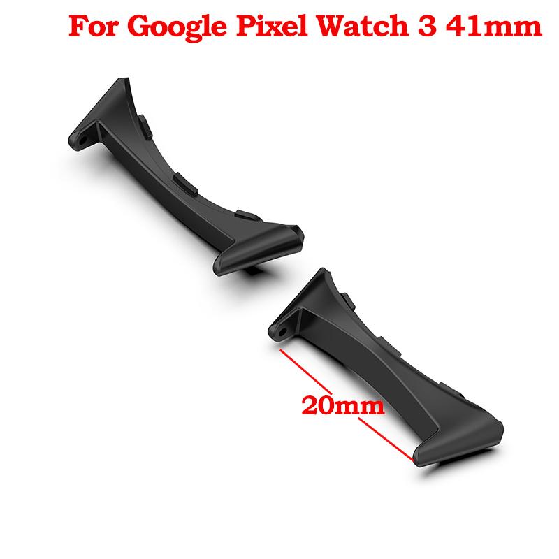 2pcs Watch Strap Connector Adapter For Google Pixel Watch 3 41mm 45mm Accessories Metal Smartwatch Adapters Replacement