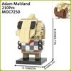MOC Horror Movie Figure Bricks It Lydia Mummy Witch Pumpkin Compatible Building Blocks Toys For Children Friends Halloween Gifts