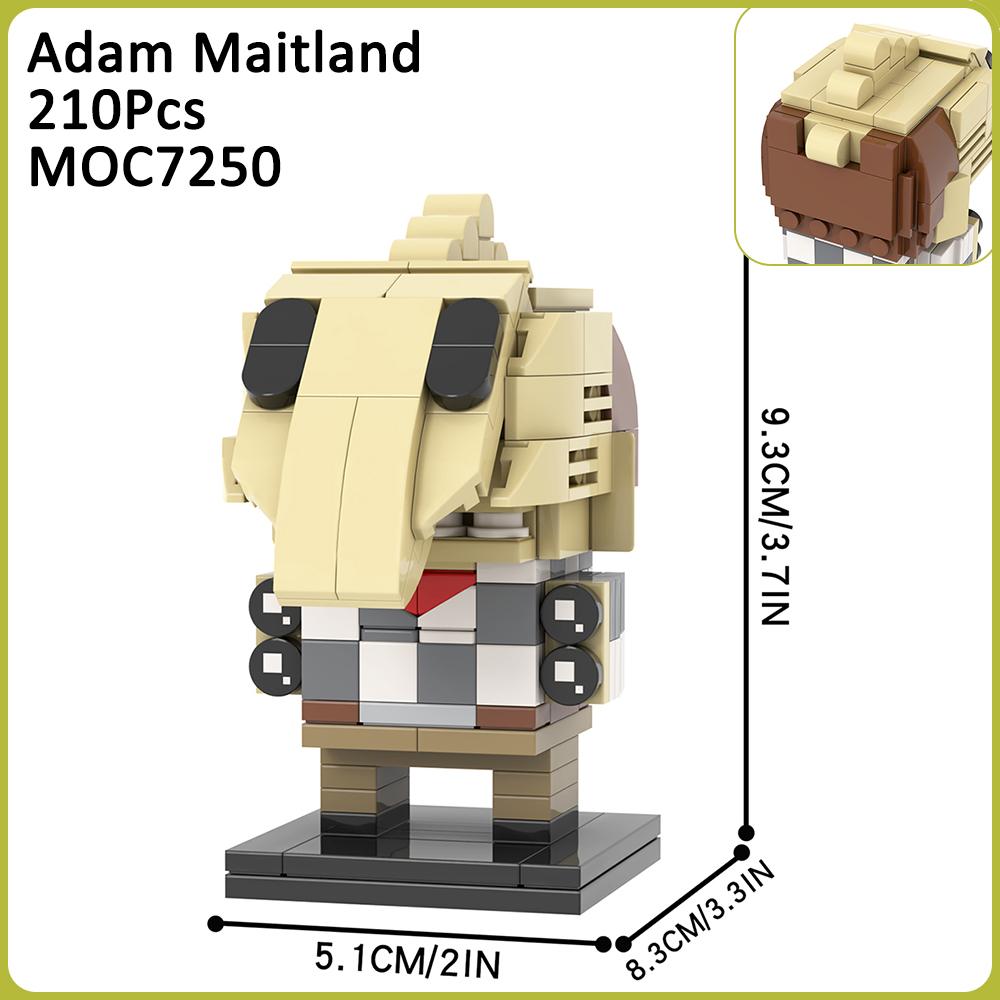 MOC Horror Movie Figure Bricks It Lydia Mummy Witch Pumpkin Compatible Building Blocks Toys For Children Friends Halloween Gifts