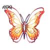 Nature Inspired Home Decor Metal Butterfly Wall Decorations Garden Art Sculpture Weatherproof Hanging for Patio Fence Yard Colorful Iron Sculptures