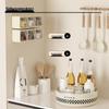 Wall-Mounted Punch-Free Spice Box Set: Multifunctional Kitchen Seasoning Jars