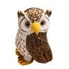 20CM Lifelike Simulation Owl Plush Toy Soft Funny Cartoon Desktop Pet Accompany Sleep Hugging Toy Game Props Kids Birthday Gifts