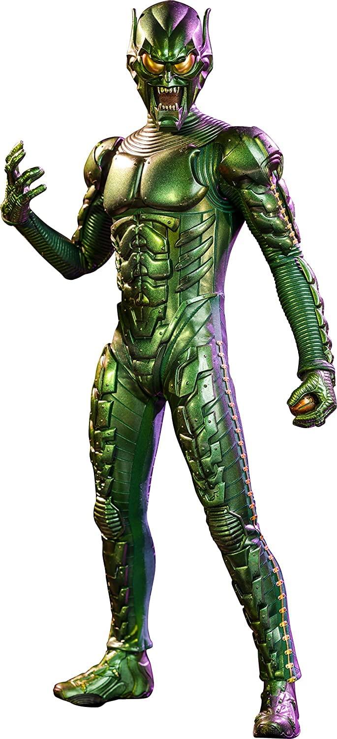 

Бонусная фигурка Green Goblin от Hot Toys No Way [шедевр кино] Дом Человека-паука 1/6 [с аксессуарами] зелёный