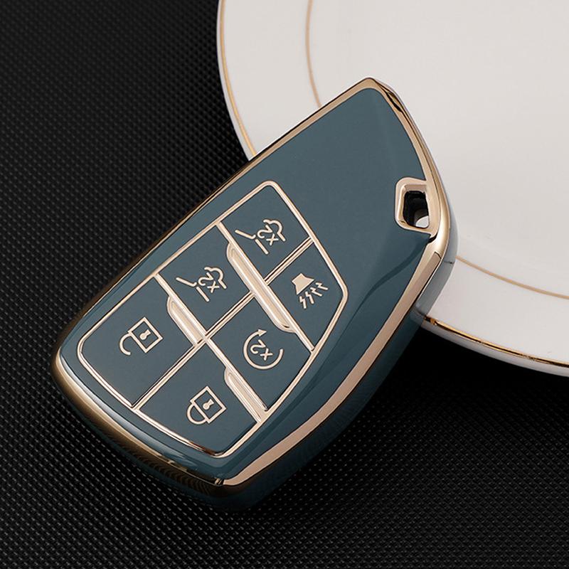 6 tasten TPU Auto Schlüssel Fall Abdeckung Shell Halter für GMC Yukon für Chevrolet Suburban Tahoe für Buick ENVISION S plus Avenir Fob