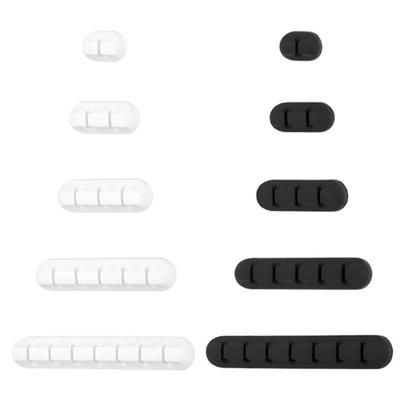 Silicone Cable Winder Flexible Wire Holder Cable Clip Cord Clips  Charger